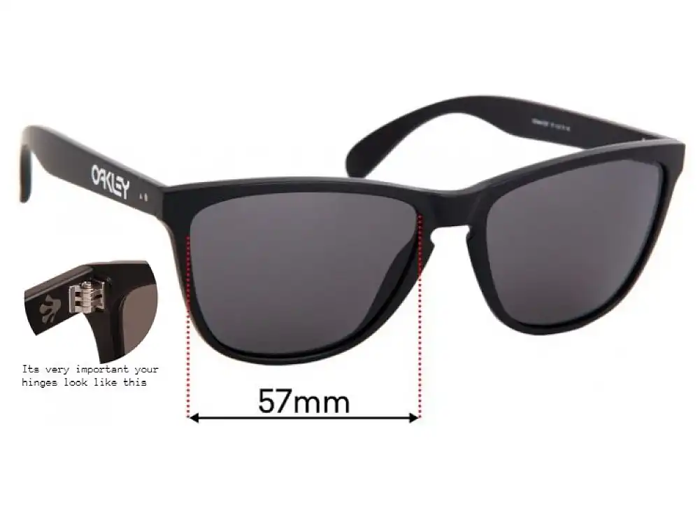 Oakley Frogskins 35th Anniversary OO9444 57mm Replacement Lenses